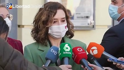 Ayuso, preocupada tras los sucesos violentos del fin de semana en la región