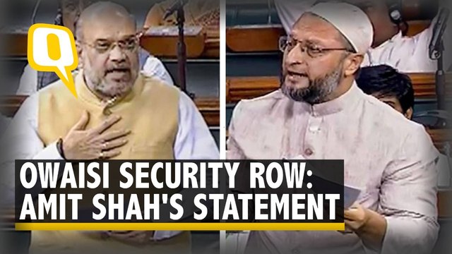 'Appeal to Owaisi To Accept Z Security Offered by Centre': Amit Shah