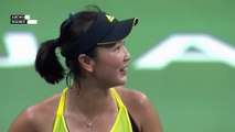 La joueuse de tennis Peng Shuai assure qu'elle va bien
