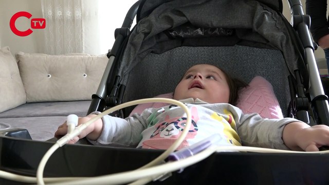 Kampanyasının bitmesine 4 ay kalan SMA hastası Sevinçnur bebeğin babası: Kilo almaması için daha az mama veriyoruz