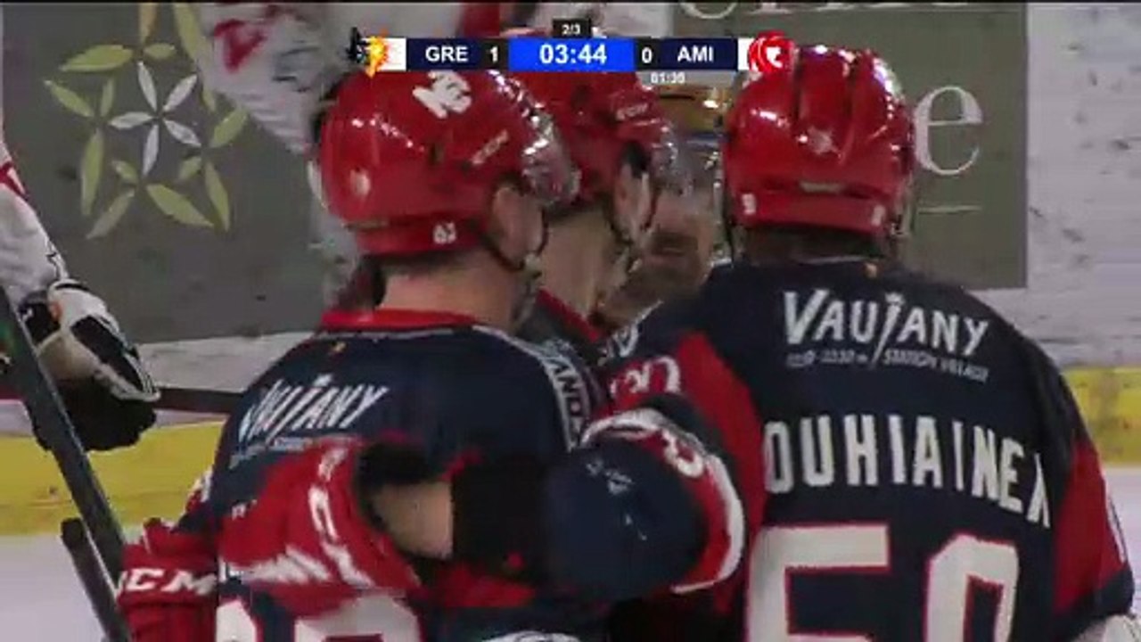 Grenoble - Amiens (5-0), le résumé video