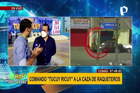 Comas: Comando 'Tucuy Ricuy', equipo élite de serenos, pide no liberar a delincuentes