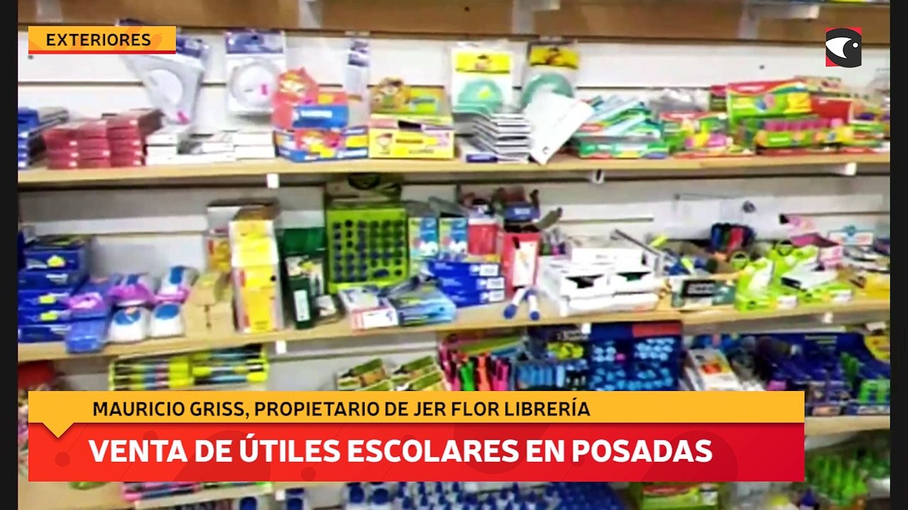 Venta de útiles escolares en Posadas