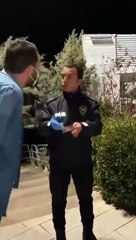Polis yaptığı şovu seyretti! Kendini savunan Gökhan Göz böyle kıvırdı