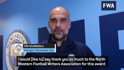 Guardiola says he will win another 251 titles after receiving FWA Award