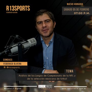 R13Sports: Análisis de los Juegos de Campeonato de la NFL y de la Selección Mexicana de Fútbol.