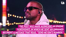 Kanye West Claims Kim Kardashian Accused Him of ‘Putting a Hit Out on Her’
