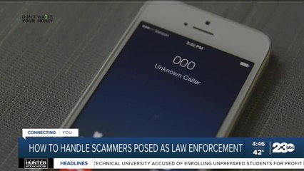 Télécharger la video: Don't Waste Your Money: Beware of a scam involving phony deputies calling homes, threatening arrests