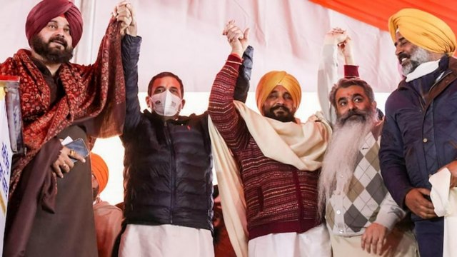 Channi is Congress' CM face in Punjab, Know Sidhu's reaction