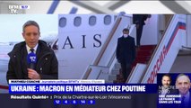 Crise en Ukraine: Emmanuel Macron en médiateur chez Vladimir Poutine