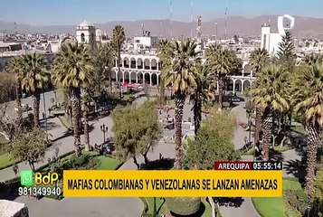 Arequipa: Mafias colombianas y venezolanas se lanzan amenazas y dan ultimátum a la Policía