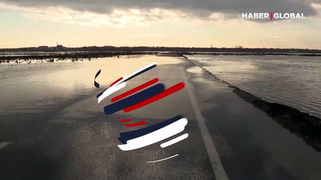 Edirne'de şiddetli yağış! Nehir taştı, tarım arazileri sular altında kaldı