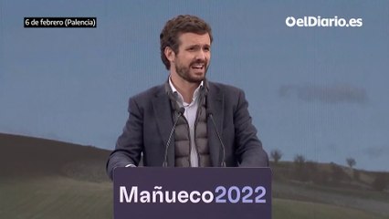 Declaraciones de Pablo Casado los días 6 y 7 de febrero
