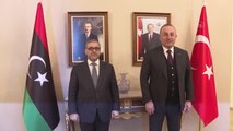 Son dakika haber... Dışişleri Bakanı Çavuşoğlu, Libya Yüksek Devlet Konseyi Başkanı El-Meşri ile bir araya geldi