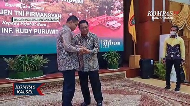 Danrem 101/Antasari yang Baru, Kolonel Inf Rudy Puruwito Soroti Banjir dan Karhutla di Kalsel