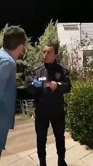 İş insanı Gökhan Göz'den ihbar üzerine gelen polislere: Benim için silahımı kontrol etmeye gelmiş bu memur beyler
