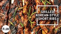 Grilled Korean Style Short Ribs
