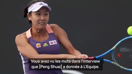 CIO - Adams : "Ce n'est pas au CIO de décider de l'ouverture d'une enquête sur la situation de Peng Shuai"