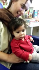 6-Month-Old Hears Mother for First Time