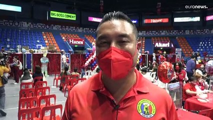 Superhéroes para favorecer la vacunación en los niños en Filipinas