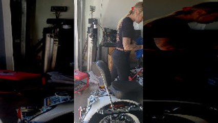 Father Surprises Firefighter Daughter with First Motorcycle