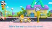 Safety Tips for Crossing the Street | Kids Good Manners Collection | BabyBus