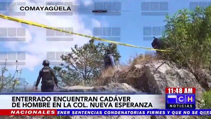 ¡Semienterrado hallan a hombre en parte alta de col. Nueva Esperanza!