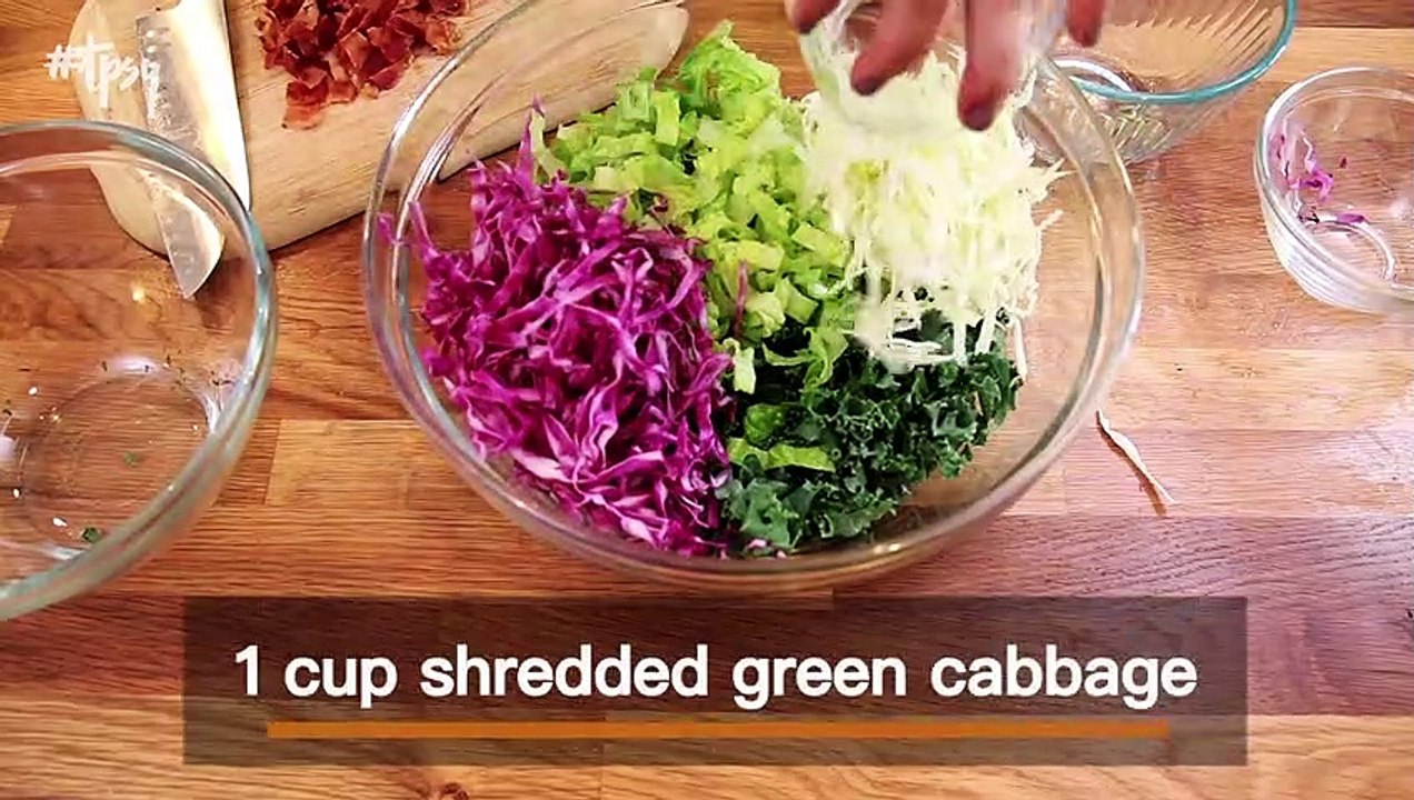 Healthy Eating With a Little Twist: Try This Bacon and Kale Chopped Salad