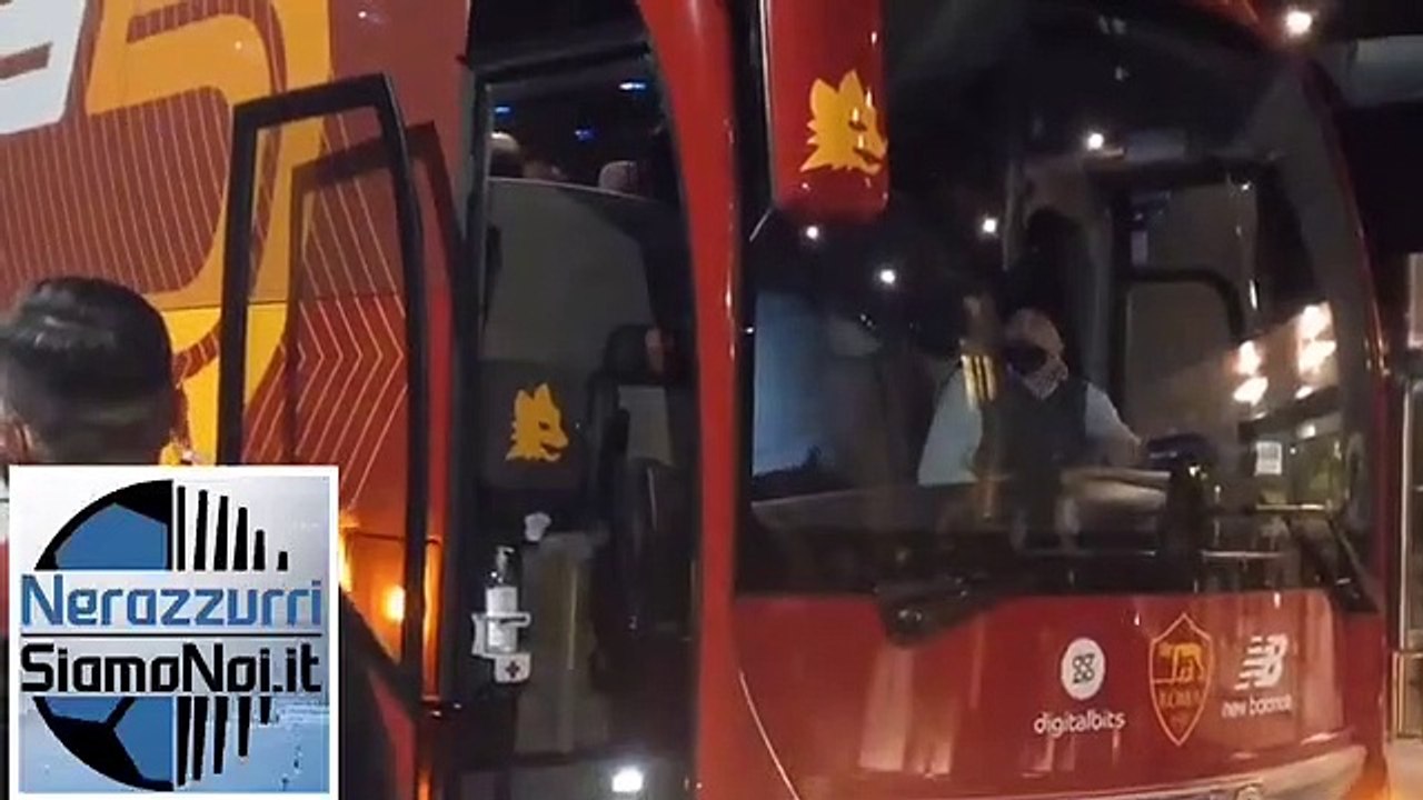 Mourinho, l'arrivo al Melià alla vigilia di Inter-Roma