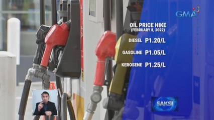 Ika-anim na taas-presyo sa produktong petrolyo mula nitong Enero, kalbaryo sa mga tsuper | Saksi