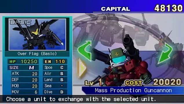 SD Gundam G Generation Over World online multiplayer - psp