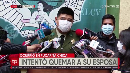 No quiso calentar el agua para que se bañe su esposo y fue rociada con gasolina