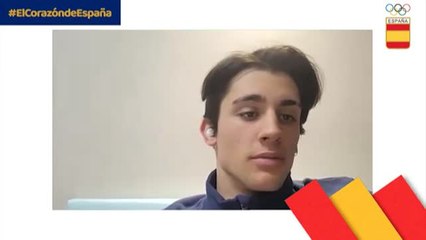 Jaume Pueyo compite este martes en la prueba de esprint de esquí de fondo de los JJOO de Invierno