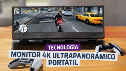 [CH] Primer monitor portátil 4K ultrapanorámico 32:9