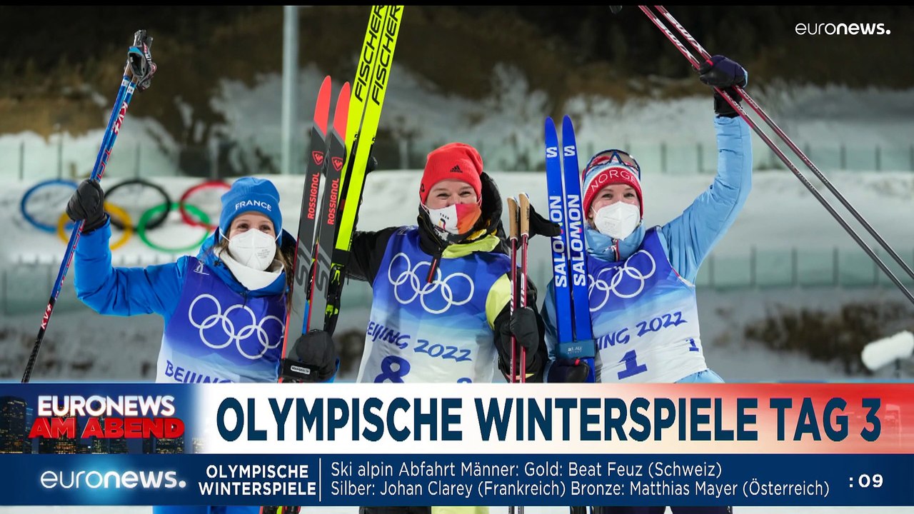 Macron trifft Putin, Scholz trifft Biden - Euronews am Abend am 07.02.22