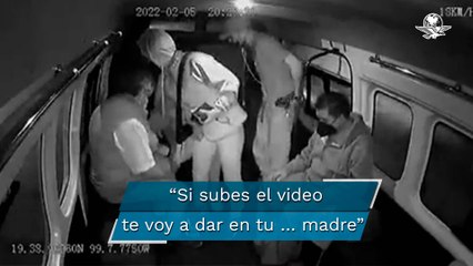 Disparan en combi para asaltar a pasajeros en Tultepec