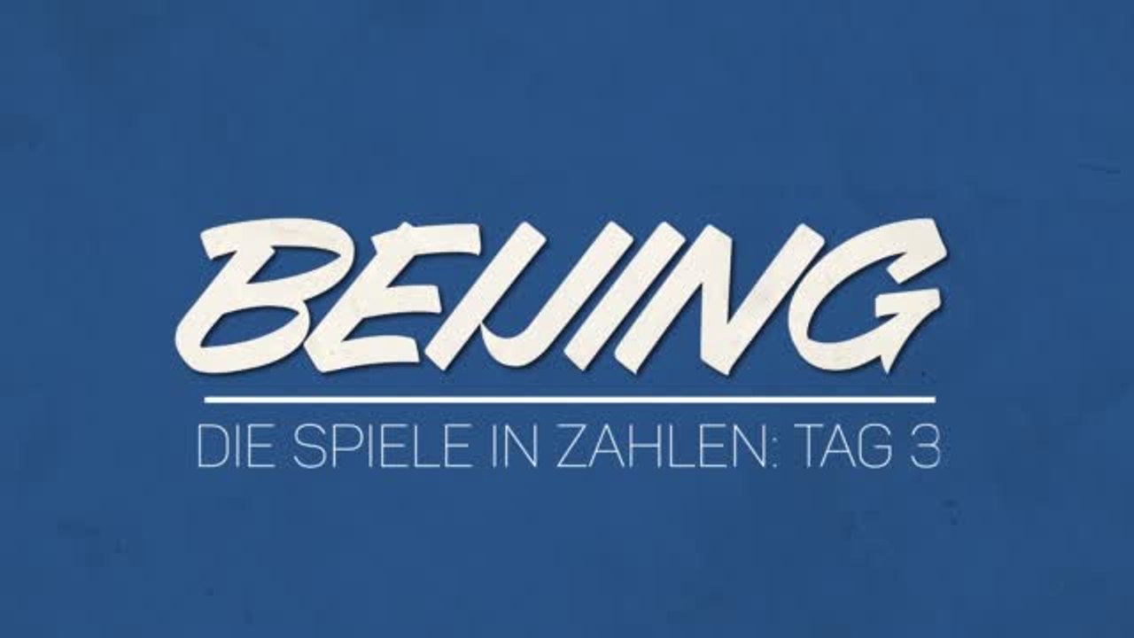 Olympische Winterspiele: Tag 3 in Zahlen