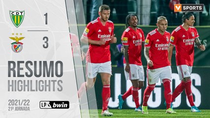 Highlights: Tondela 1-3 Benfica (Liga 21/22 #21)