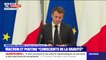 Russie/Ukraine: pour Emmanuel Macron, "il relève de notre responsabilité partagée de nous entendre sur des mesures concrètes pour stabiliser la situation et envisager une désescalade"