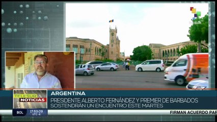 Presidente Alberto Fernández y Premier de Barbados sostendrán un encuentro este martes