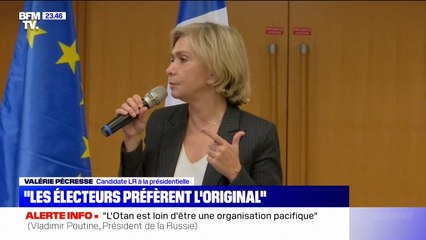 "Les électeurs préfèreront l'original à la copie": Valérie Pécresse tacle Éric Zemmour sur son programme économique