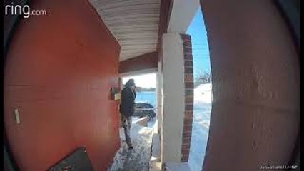 Icicle Falls and Smacks Guy on the Head