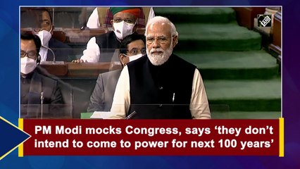 ‘They don’t intend to come to power for next 100 years,’ PM Modi mocks Congress