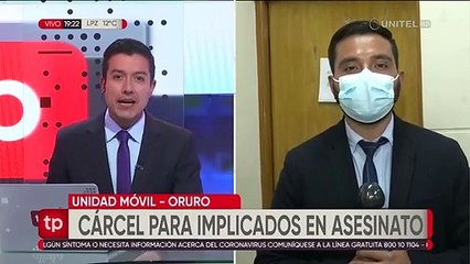 Justicia dicta cárcel para los cuatro implicados en el asesinato de un guardia en Oruro