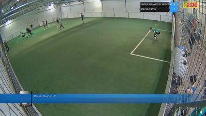 But de Hugo (1-1) - INTER MILAN DU SPECTACLE Vs PACIFICAT'S - 07/02/22 19:00 - LIGUE 4