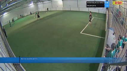 But de Quentin (8-11) - INTER MILAN DU SPECTACLE Vs PACIFICAT'S - 07/02/22 19:00 - LIGUE 4