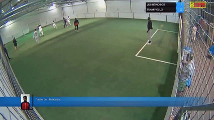 Faute de Hamouza - LES BONOBOS Vs TEAM POLUX - 07/02/22 21:00 - LIGUE 1 - Poitiers Game Parc