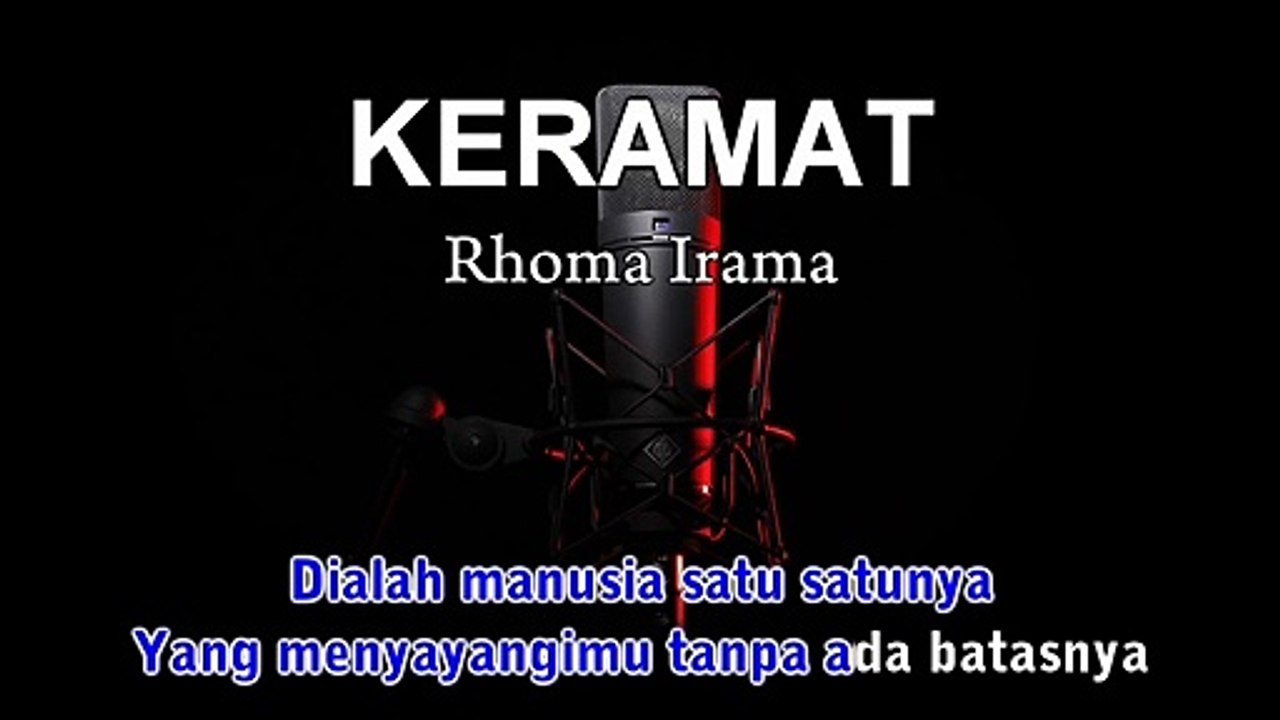 Keramat | Rhoma Irama | Karaoke Tanpa Vokal