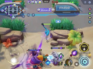 Pokemon Unite Gameplay [Rank]: Dragon Dance Dragonite Sweep