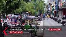 Penampakan Jalan Malioboro Yogyakarta Bersih dari PKL